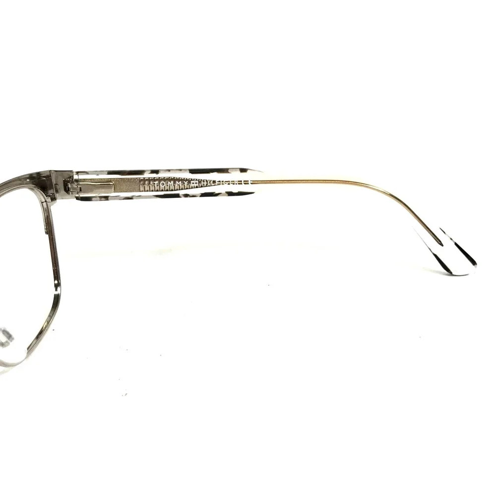 Tommy Hilfiger Eyeglasses Frames TH1388 QQO Black Gold Cat Eye 52-18-140
